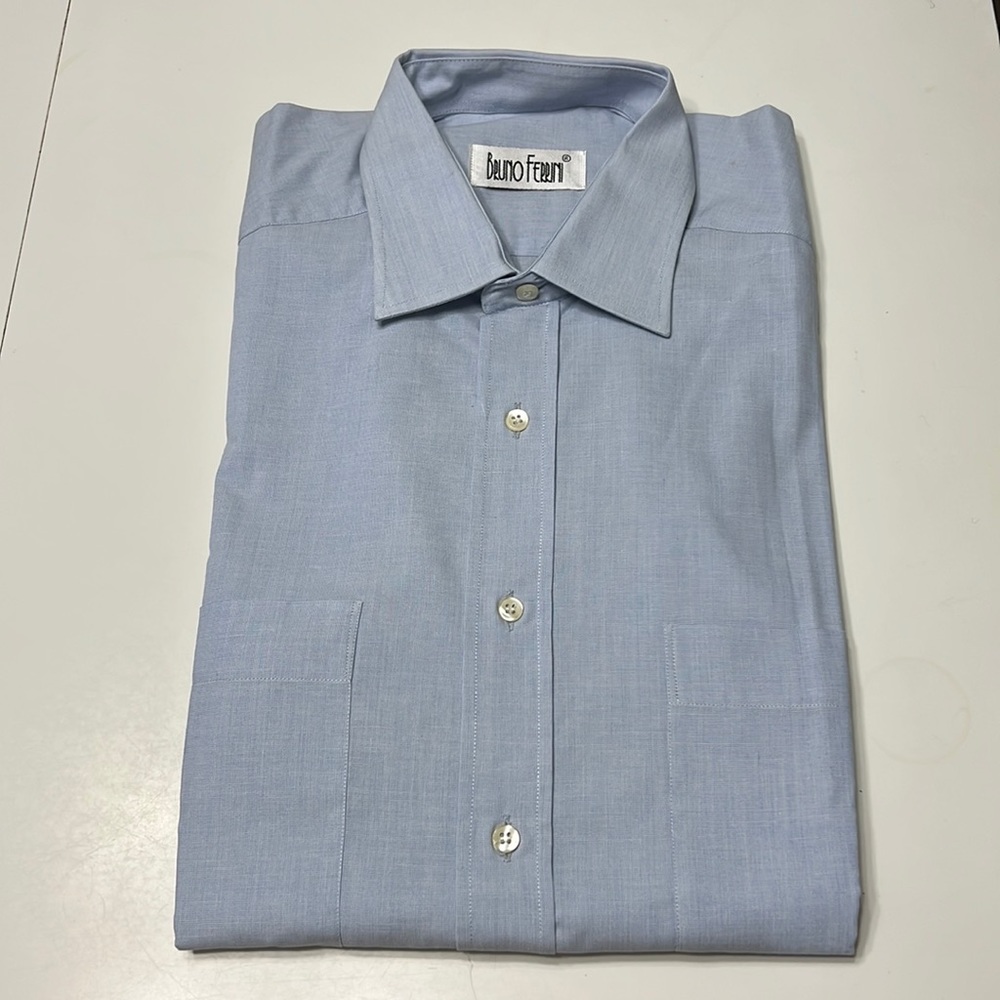 BRUNO FERRINI ,dress shirt SIZE LARGE